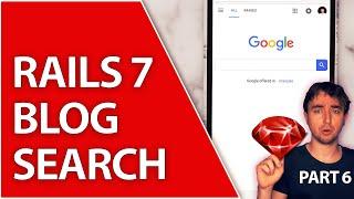 Adding A Search Bar To Your Blog | Ruby On Rails For Beginners Part 6