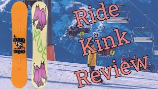 The 2025 Ride Kink Snowboard Review