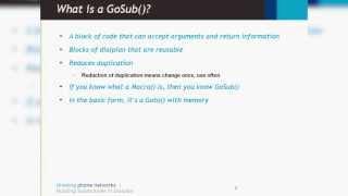 Building Subroutines in Dialplan