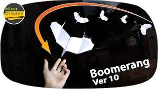 How to make boomerang airplane easy ver 10 | BOOMERANG plane king