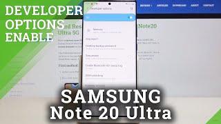 How to Activate Developer Options in SAMSUNG Galaxy Note 20 Ultra – Developer Mode