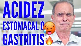 Acidez Estomacal O Gastritis