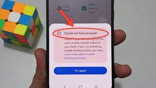 how to fix could not find account problem in Google pay ?