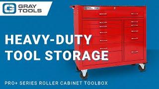 Gray Tools Pro+ Series Roller Cabinet Toolbox