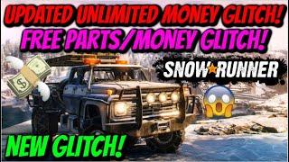 *NEW* Snowrunner - Unlimited Money Glitch! (Free Money and Parts Glitch)