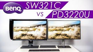 BenQ SW321C vs PD3220U | 32" 4K Pro Displays Compare