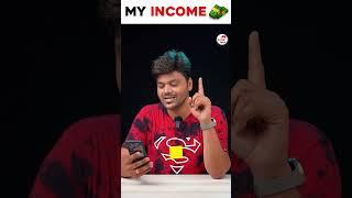 My YouTube INCOME with PROOF for #SHORTS #TamilTech