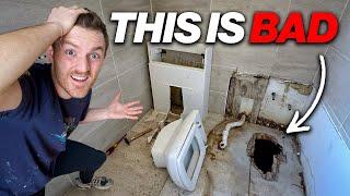 I’m Renovating My Bathroom But Found THIS Disaster (DIY NIGHTMARE)