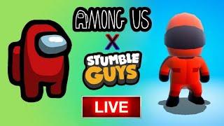 Let's Play Among Us X Stumble Guys | With Subscribers | Live  | GK gamer |