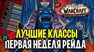 ТОП ДПС/ХПС КЛАССЫ В ПЕРВУЮ НЕДЕЛЮ НОВОГО РЕЙДА / ЗАМОК НАФРИЯ World of Warcraft: Shadowlands