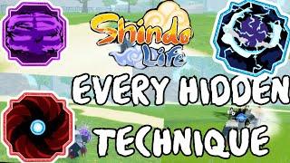 Every Hidden Technique in Shindo Life