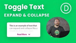 How To Expand And Collapse Text In Divi (Like A Read More Toggle)