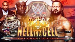 WWE Hell In A Cell 2021 Full Official Match Card