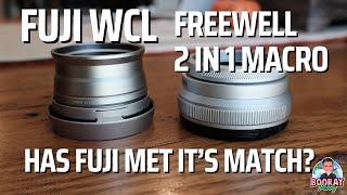 Freewell 2 in 1 Wide Macro vs Fuji WCL