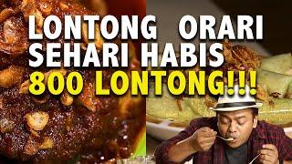 Lontong Orari Banjarmasin, Sehari habis 800 Lontong!!