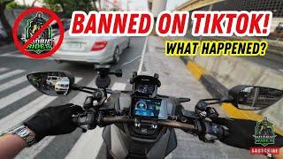 UNFAIRLY BANNED on Tiktok | Saving Daigdig Project | Honda ADV 160