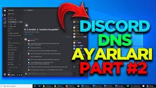 Kesin Çözüm! Dns Ayarları Değiştirme 2024 ! Discord Dns Ayarları | Windows 10 Discord Açılmıyor