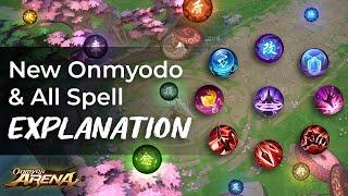 New Onmyodo & All Spell Explanation | Onmyoji Arena | Season 17