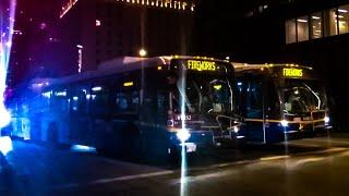 TransLink Bus Action - Celebration of Lights 2024