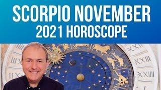 Scorpio November Horoscope 2021