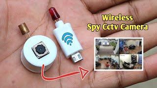 How To Make A Easy Hidden Wireless LED Sensor Spy CCTV Camera - At Home