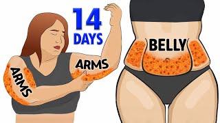 SIMPLE EXERCISE TO LOSE ARMS & BELLY FAT