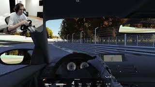 XQC wants to buy BMW, after driving one in Assetto Corsa