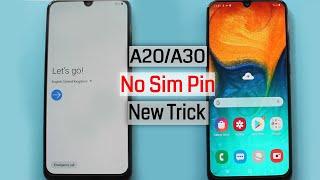 Samsung A20/A30/A50 Google Account Bypass/Frp Reset Without Sim Pin Android 9.1