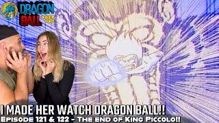 GOKU KILLS KING PICCOLO WITH THE OOZARU FIST!! Reaction Original DB Episode 121 & 122