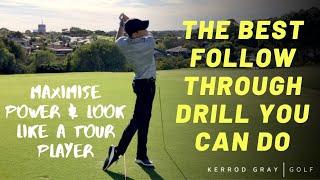 THE BEST FOLLOW THROUGH DRILL YOU CAN DO