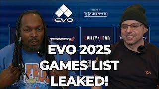 EVO 2025 Games LEAKED! The Return of Marvel vs Capcom 2