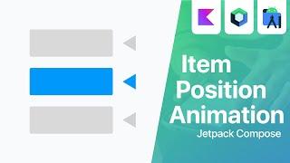NEW Lazy Column's Item Position Animation - Reordering Animation with Jetpack Compose 