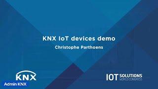 KNX IoT devices demo