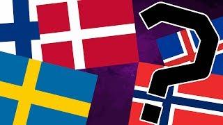 Why Are The Nordic Flags So Similar?