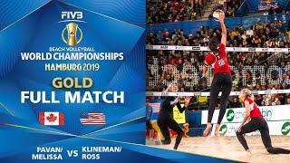 Pavan/Melissa vs. Klineman/Ross - FINAL | Beach Volleyball World Champs Hamburg 2019
