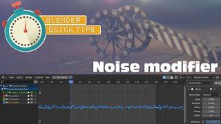 Random movements in Blender with the Graph Editor and Noise Modifier