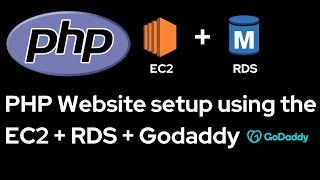 PHP Website setup using the EC2 instance and the RDS database | #aws #rds | DEMO