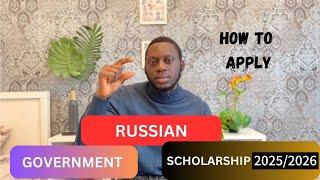 Russian Government Scholarship Application Guide | Education in Russia Guide | Study in Russia