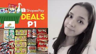 Claiming my Puregold Shopee Vouchers | Shopee pay Piso deal | 2021 Tipid Tips