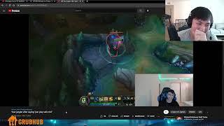 @doublelift reacts to Your jungler after saying just play safe mid