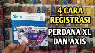 CARA REGISTRASI PERDANA XL DAN AXIS TERBARU