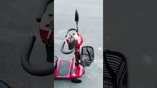 30 Miles Long Range 4 Wheel Electric Mobility Scooter, Foldable Travel Mobility Scooter for Adults