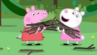 Peppa Pig Goes Camping! | Kids TV And Stories