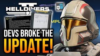 Helldivers 2 - NEW Update is Broken, Planet & Mission Leak!