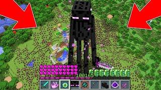 MINECRAFT GIANT ENDERMAN VS 1000000 VILLAGERS ARMY