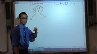 Prime Factorisation (simple example with factor tree)