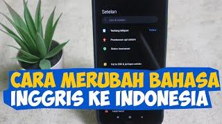 cara merubah bahasa inggris ke indonesia di android