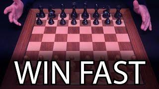 Win Fast In Chess With This Tricky Opening (Scotch Gambit) ASMR