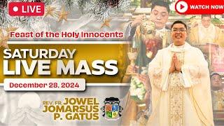 FILIPINO LIVE MASS TODAY ONLINE II DECEMBER 28, 2024 II FR. JOWEL JOMARSUS GATUS