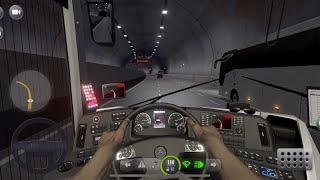 YUEN LONG KAU HUI to CENTRAL to EASTERN Bus simulator ultimate 11k km traveling  Rainy driving